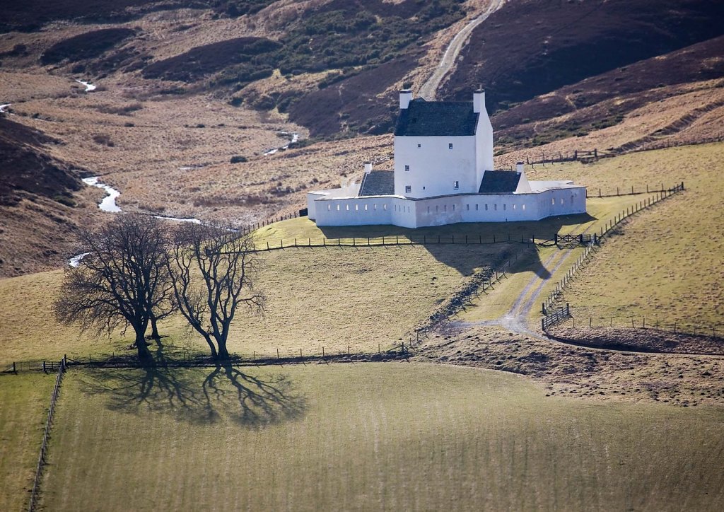 "Home on the pass", Corgarff Castle